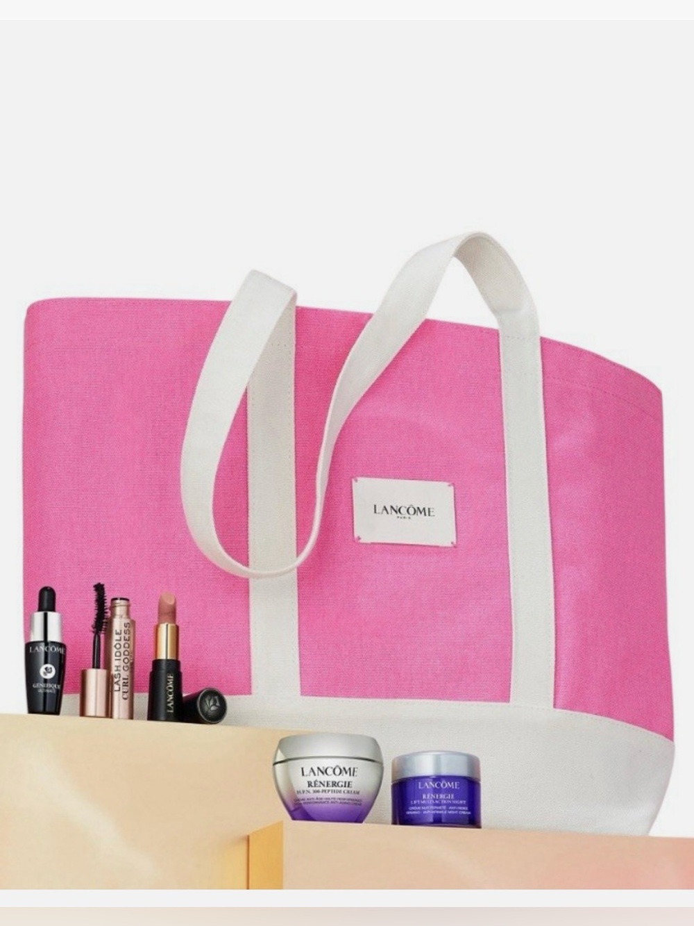BRAND NEW LANCÔME BEAUTY BUNDLE WITH BAG ❗️$126 VALUE❗️